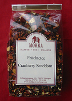 Früchtetee - Früchtetee  : Cranberry Sanddorn, 100g