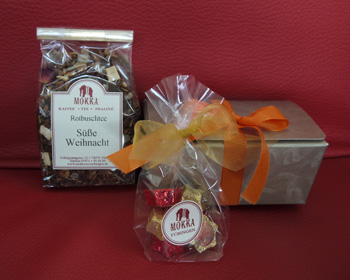 Geschenke - Geschenke  : Goldene Box mit Tee und Sternchen, 1 Box