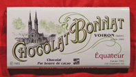 Schokolade - Bonnat  : Plantagenschokolade Equateur 75%, 100g